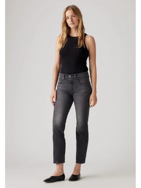 Zdjęcie produktu Levi's Dżinsy "501" - Slim fit - w kolorze czarnym rozmiar: W27 / L26