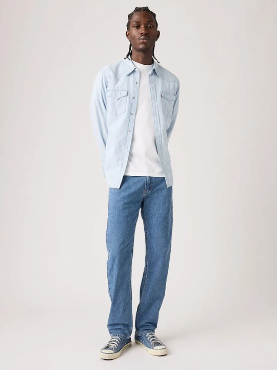 Zdjęcie produktu Levi's Dżinsy "505" - Regular fit - w kolorze niebieskim rozmiar: W31 / L30