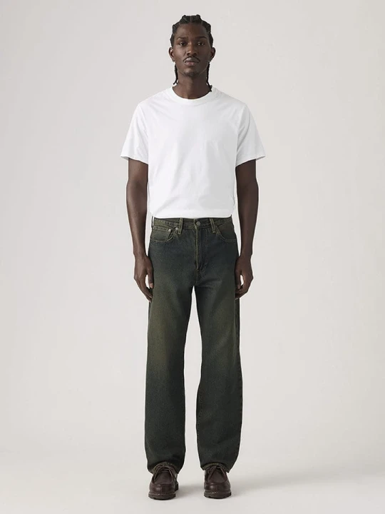 Zdjęcie produktu Levi's Dżinsy "568" - Loose Straight fit - w kolorze granatowo-oliwkowym rozmiar: W32/L34