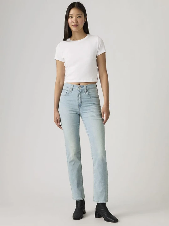 Zdjęcie produktu Levi's Dżinsy "724" - Slim fit - w kolorze błękitnym rozmiar: W28 / L30