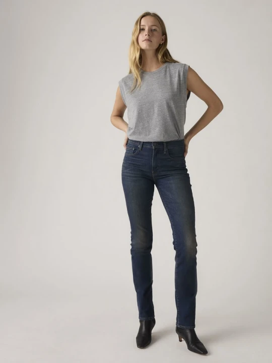 Zdjęcie produktu Levi's Dżinsy "724" - Slim fit - w kolorze granatowym rozmiar: W26 / L32