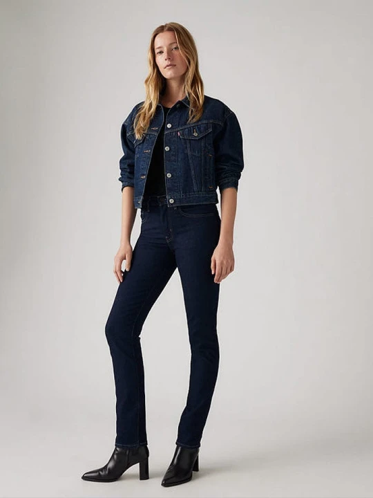 Zdjęcie produktu Levi's Dżinsy "724" - Slim fit - w kolorze granatowym rozmiar: W29 / L34