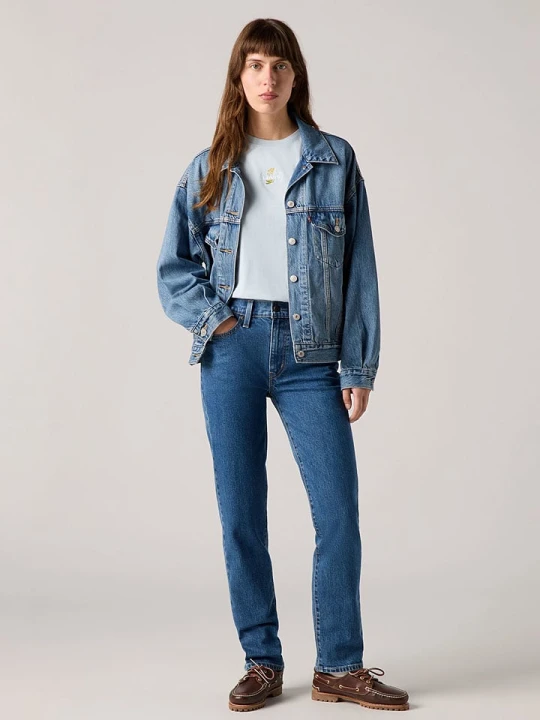 Zdjęcie produktu Levi's Dżinsy "724" - Slim fit - w kolorze niebieskim rozmiar: W32 / L32