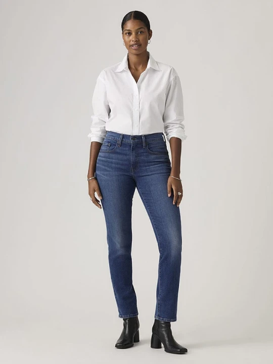 Zdjęcie produktu Levi's Dżinsy "724" - Slim fit - w kolorze niebieskim rozmiar: W31 / L32