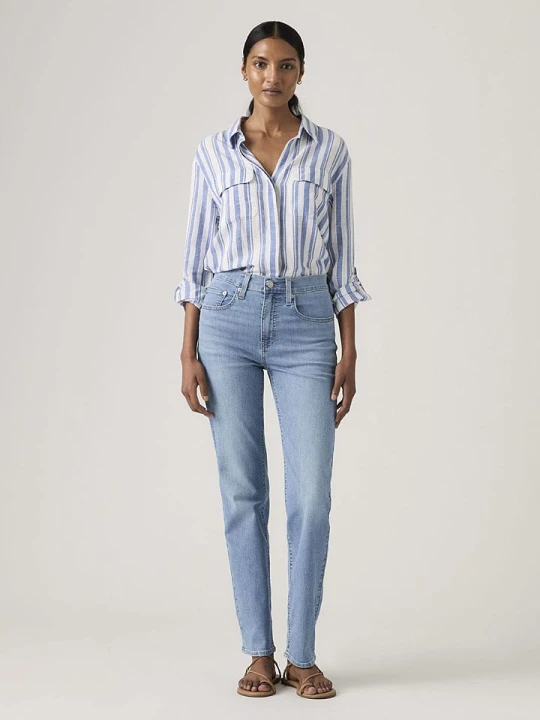 Zdjęcie produktu Levi's Dżinsy "724" - Slim fit - w kolorze niebieskim rozmiar: W31 / L30