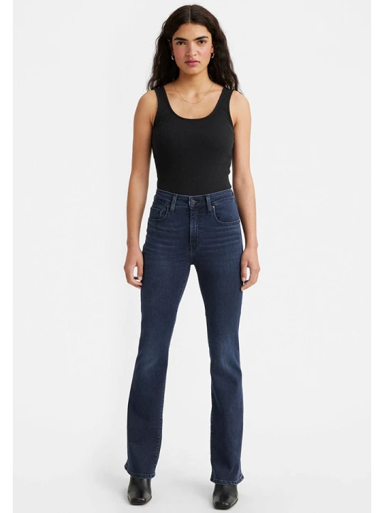 Zdjęcie produktu Levi's Dżinsy "725" - Flare fit - w kolorze granatowym rozmiar: W26/L32