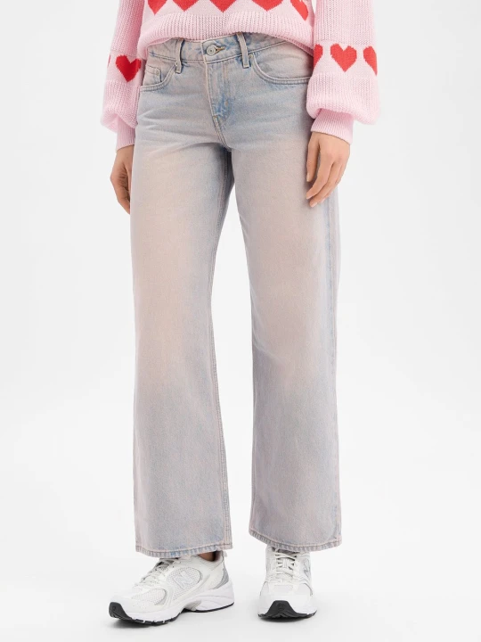Zdjęcie produktu Levi's Dżinsy - Low Loose Kobiety Bawełna różowy | niebieski | wielokolorowy