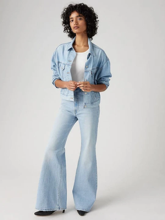 Zdjęcie produktu Levi's Dżinsy "Ribcage" - Flared fit - w kolorze błękitnym rozmiar: W32/L32