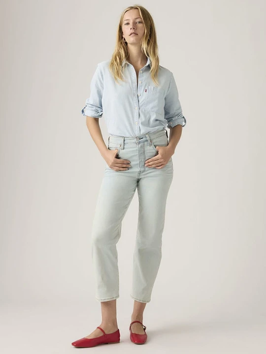 Zdjęcie produktu Levi's Dżinsy - Straight fit - w kolorze błękitnym rozmiar: W29 / L27