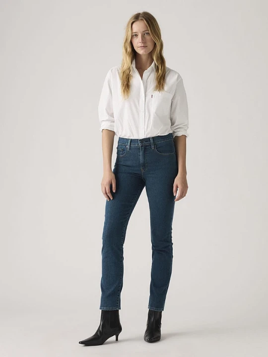 Zdjęcie produktu Levi's Dżinsy - Straight fit - w kolorze niebieskim rozmiar: W25 / L30