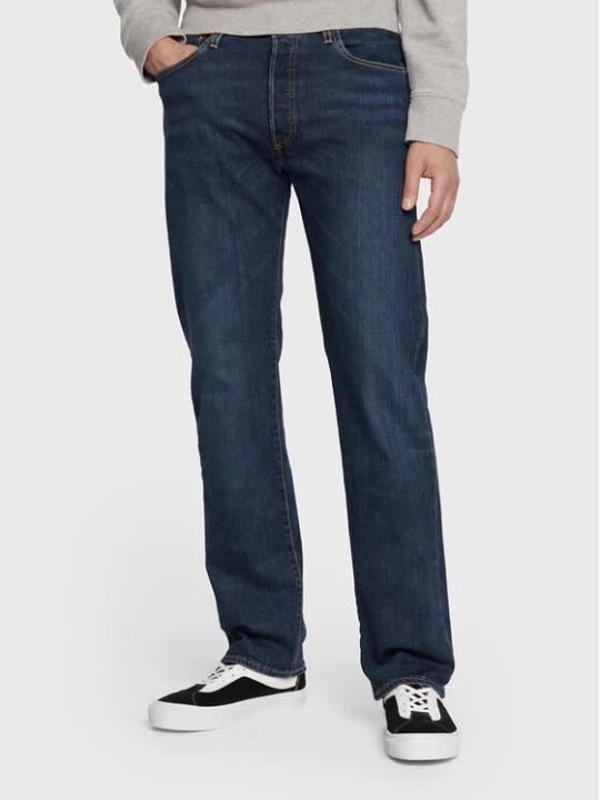 Zdjęcie produktu Levi's® Jeansy 501® 00501-3199 Granatowy Straight Leg