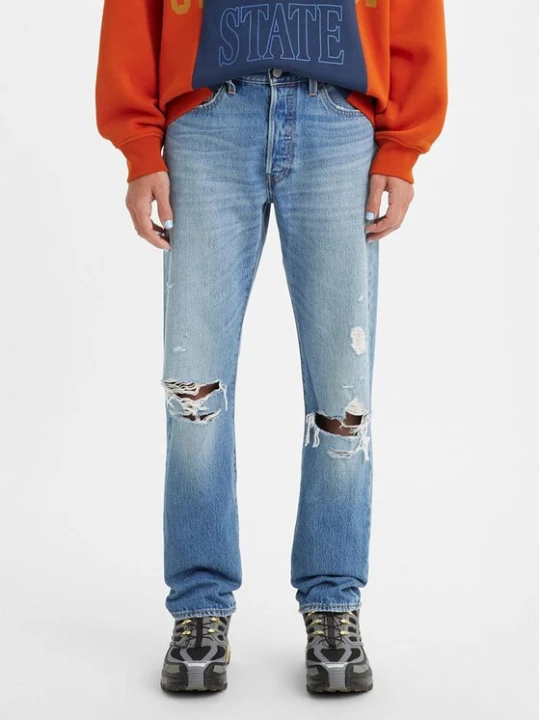 Zdjęcie produktu Levi's® Jeansy 501® 00501-3375 Niebieski Straight Fit