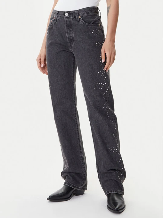 Zdjęcie produktu Levi's® Jeansy 501® ’90 A1959-0092 Czarny Straight Fit