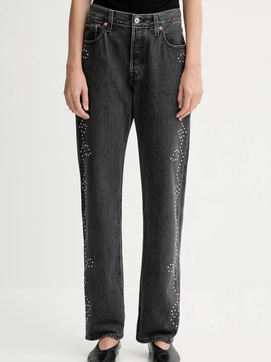 Zdjęcie produktu Levi's jeansy regularne damskie 501® 90S szary