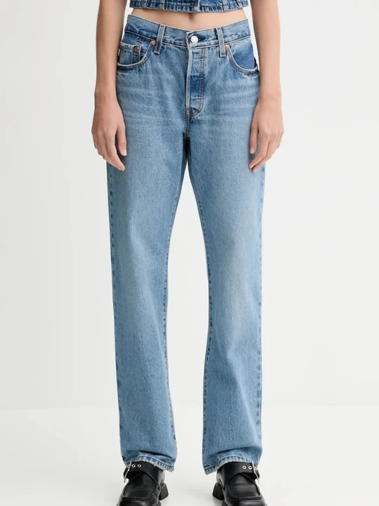 Zdjęcie produktu Levi's jeansy regularne damskie 501® 90S niebieski