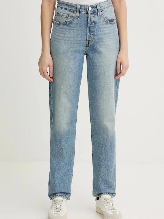 Zdjęcie produktu Levi's jeansy damskie 501® CROP niebieski