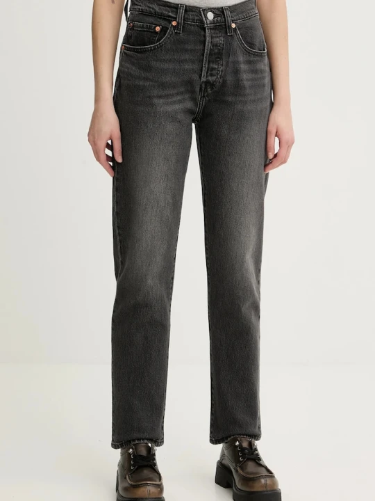 Zdjęcie produktu Levi's jeansy 501® CROP czarny