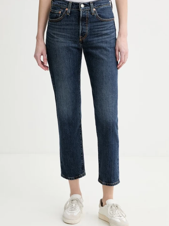 Zdjęcie produktu Levi's jeansy 501 CROP niebieski
