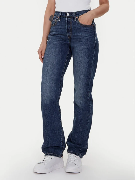 Zdjęcie produktu Levi's® Jeansy 501® Curve 0036A-0005 Niebieski Straight Fit