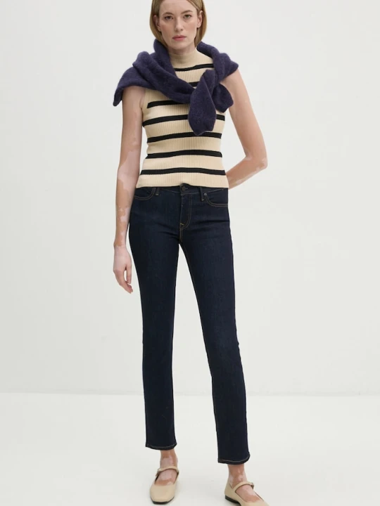 Zdjęcie produktu Levi's jeansy 712 SLIM WELT POCKET granatowy