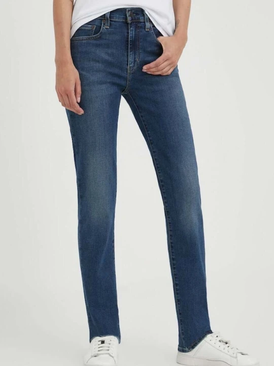 Zdjęcie produktu Levi's jeansy 724 HIGH RISE STRAIGHT granatowy