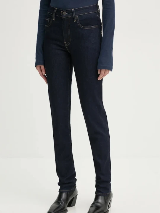 Zdjęcie produktu Levi's jeansy 724 HIGH RISE STRAIGHT granatowy