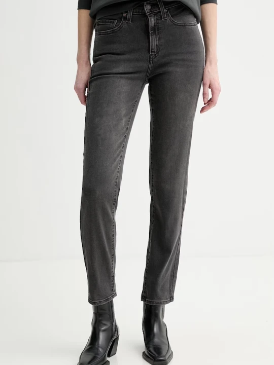 Zdjęcie produktu Levi's jeansy 724 HIGH RISE STRAIGHT szary