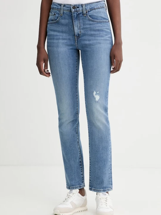 Zdjęcie produktu Levi's jeansy 724 HIGH RISE STRAIGHT niebieski
