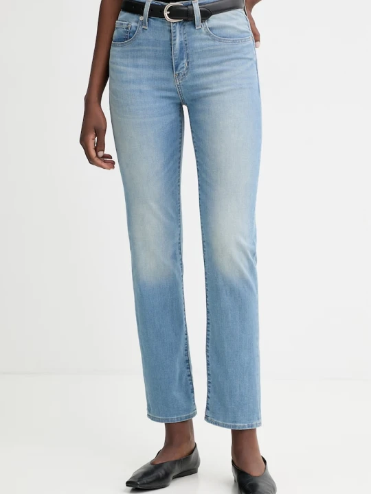 Zdjęcie produktu Levi's jeansy 724 HIGH RISE STRAIGHT niebieski