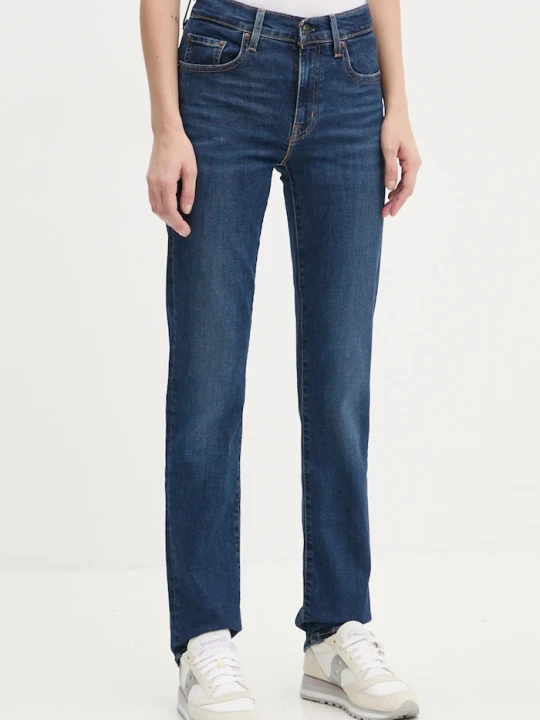 Zdjęcie produktu Levi's jeansy 724 HIGH RISE STRAIGHT niebieski