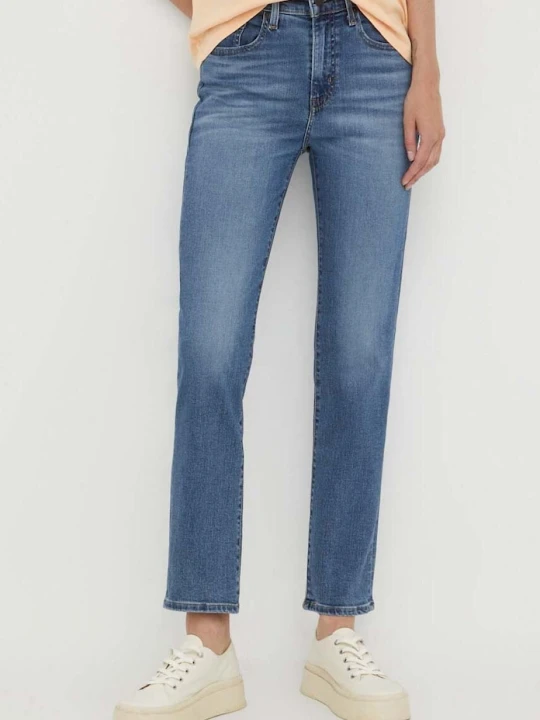 Zdjęcie produktu Levi's jeansy 724 HIGH RISE STRAIGHT niebieski