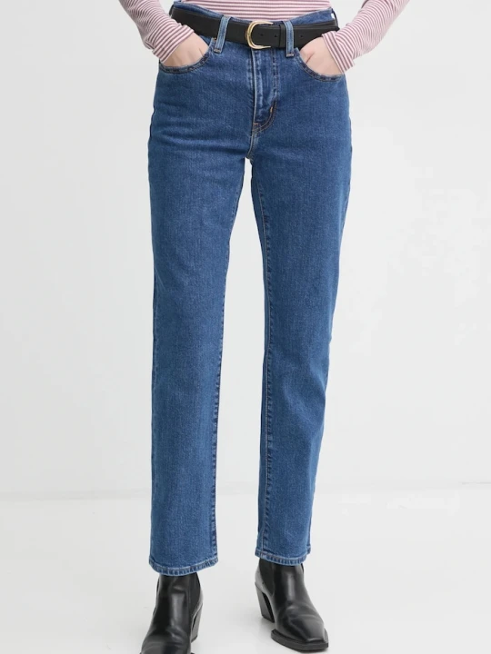 Zdjęcie produktu Levi's jeansy 724 HIGH RISE STRAIGHT niebieski