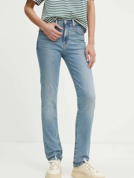 Zdjęcie produktu Levi's jeansy 724 HIGH RISE STRAIGHT niebieski