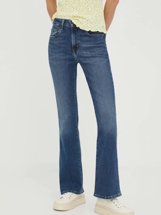 Zdjęcie produktu Levi's jeansy 725 HIGH RISE BOOTCUT granatowy