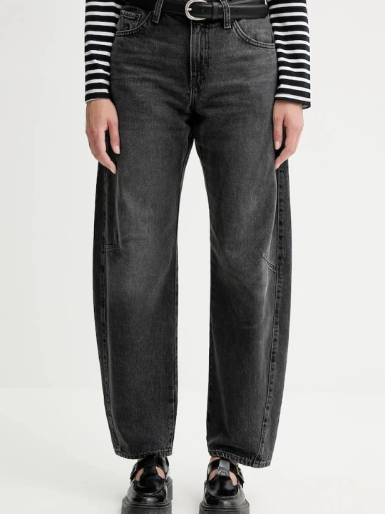 Zdjęcie produktu Levi's jeansy barrel damskie BAGGY DAD BARREL czarny