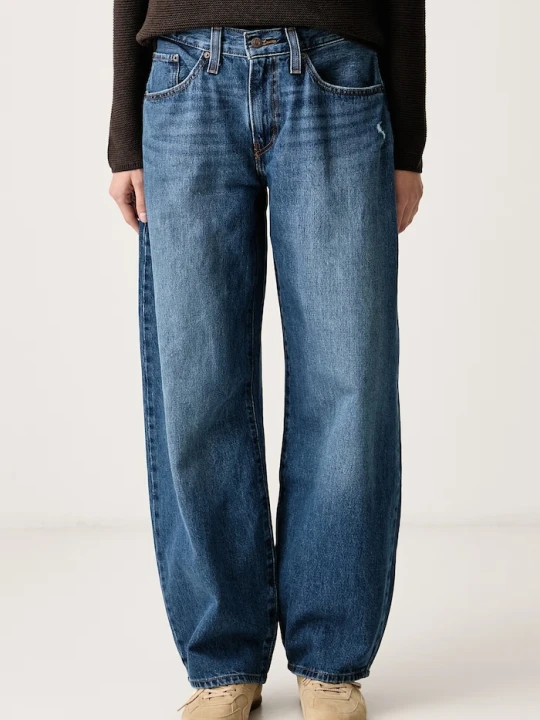 Zdjęcie produktu Levi's jeansy balloon damskie MIDDY BALLOON niebieski