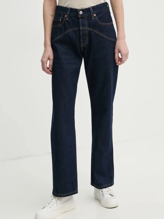 Zdjęcie produktu Levi's jeansy bawełniane 501 90s WESTERN granatowy