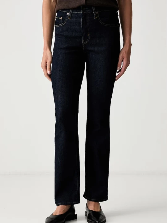Zdjęcie produktu Levi's jeansy bootcut damskie 725 HIGH RISE BOOTCUT granatowy