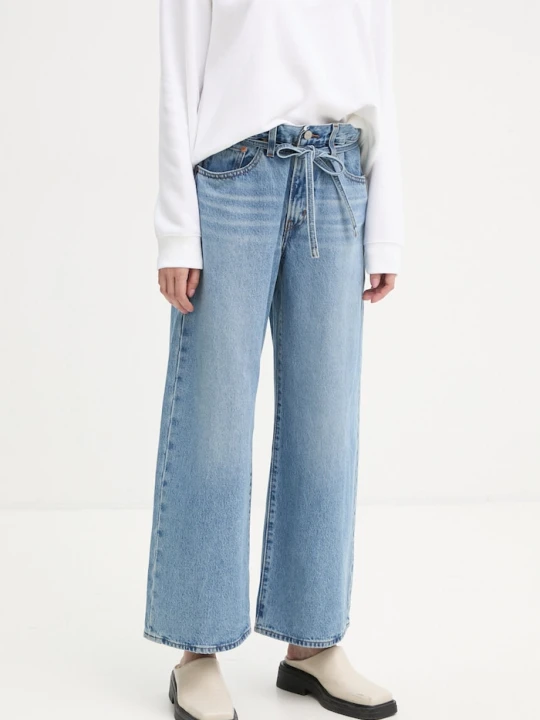 Zdjęcie produktu Levi's jeansy straight damskie XL STRAIGHT niebieski