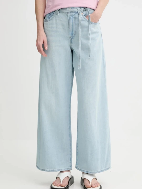 Zdjęcie produktu Levi's jeansy straight damskie XL STRAIGHT niebieski