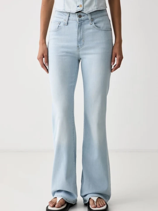 Zdjęcie produktu Levi's jeansy flare damskie 726 HR FLARE niebieski