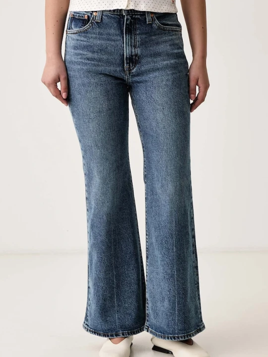 Zdjęcie produktu Levi's jeansy flare damskie RIBCAGE FLARE H226 niebieski