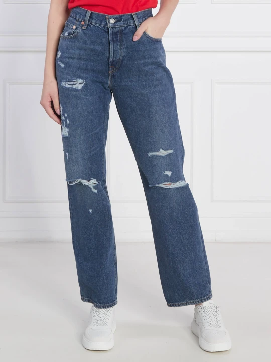 Zdjęcie produktu Levi's Jeansy INDIGO DESTRUCTE | Regular Fit niebieski