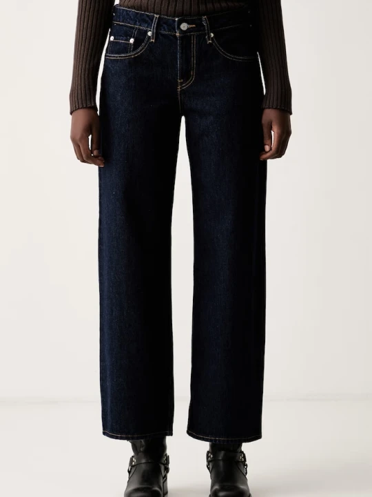 Zdjęcie produktu Levi's jeansy loose damskie LOW LOOSE granatowy