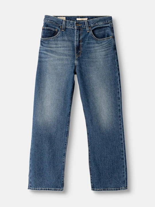 Zdjęcie produktu Levi's jeansy relaxed fit damskie EASY DAD granatowy
