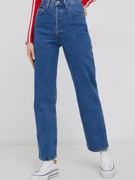 Zdjęcie produktu Levi's jeansy RIBCAGE STRAIGHT ANKLE niebieski
