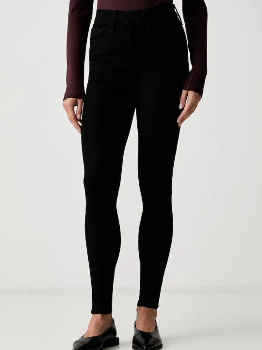 Zdjęcie produktu Levi's jeansy skinny damskie 720 HIRISE SUPER SKINNY czarny