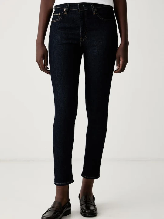 Zdjęcie produktu Levi's jeansy skinny damskie 721 HIGH RISE SKINNY granatowy