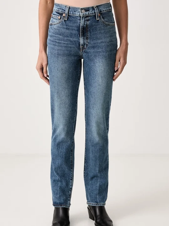 Zdjęcie produktu Levi's jeansy slim fit damskie RIBCAGE SLIM niebieski