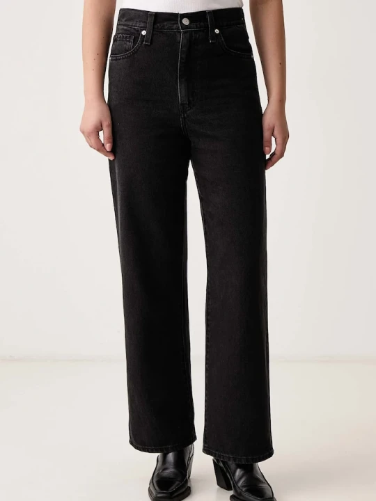 Zdjęcie produktu Levi's jeansy straight damskie HIGH WAISTED STRAIGHT czarny